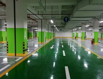 汉中汉中停车场标线施工